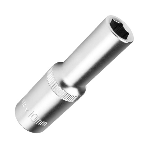 Головка 1/2" шестигранная удлиненная 10мм "AV Steel" AV-520210